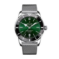 Breitling Superocean Heritage B20 Steel Bracelet & Green 46MM Automatic Watch