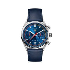 TAG Heuer Carrera Chronograph Steel & Blue 42MM Automatic Watch