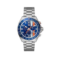 TAG Heuer Formula 1 Gulf Edition Steel 43MM Chronograph Watch