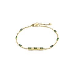 Gucci Link to Love Tourmaline & 18CT Yellow-Gold Bracelet