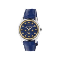 Gucci G-Timeless Steel & Blue Lapis 38MM Automatic Watch