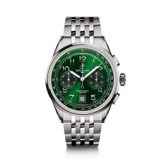 Breitling Premier B01 Chronograph 42MM Steel & Green Dial Watch