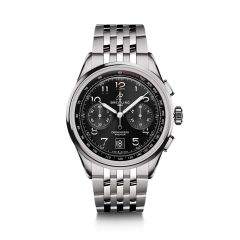 Breitling Premier B01 Chronograph 42MM Steel & Black Dial Watch
