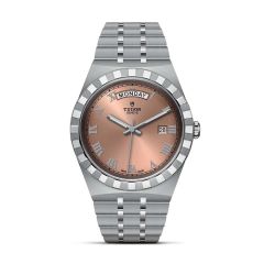 TUDOR Royal Date Steel & Salmon Dial 41MM Automatic Watch