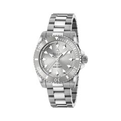 Gucci Dive Stainless Steel & Silver Dial 40MM Automatic Watch