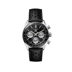 TAG Heuer Carrera Chronograph Steel & Black 39MM Automatic Watch