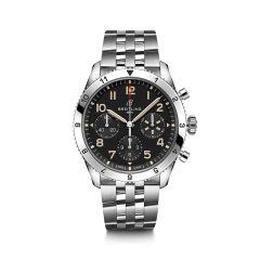 Breitling Classic AVI Chronograph P-51 Mustang Steel 42MM Watch