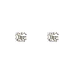 Gucci GG Marmont Sterling Silver Stud Earrings