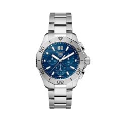 TAG Heuer Aquaracer Professional 200 Blue & Steel 40MM Chronograph Watch