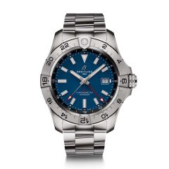 Breitling Avenger Automatic GMT Steel & Blue Dial 44MM Watch