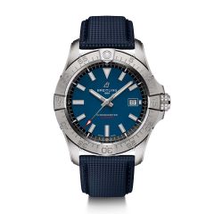 Breitling Avenger Automatic Steel Leather & Blue Dial 42MM Watch