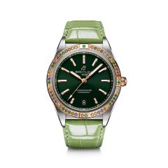 Breitling Chronomat Automatic 36MM South Sea Steel & Green Watch