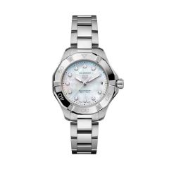 TAG Heuer Aquaracer Professional 200 Diamond & Pearl 34MM Solargraph Watch