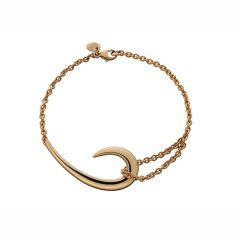 Shaun Leane Silver & Rose Gold Vermeil Hook Bracelet