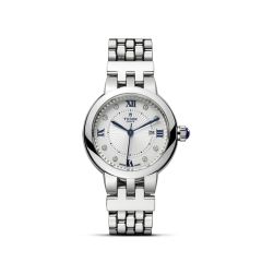 TUDOR Clair De Rose Steel & Diamond 30mm Automatic Women's Watch