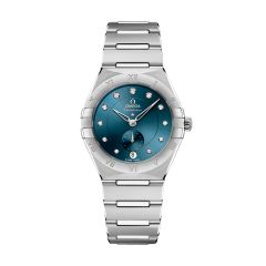 OMEGA Constellation Small Seconds Steel & Peacock Blue 34MM Watch