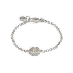 Gucci GG Marmont Sterling Silver Chain Bracelet