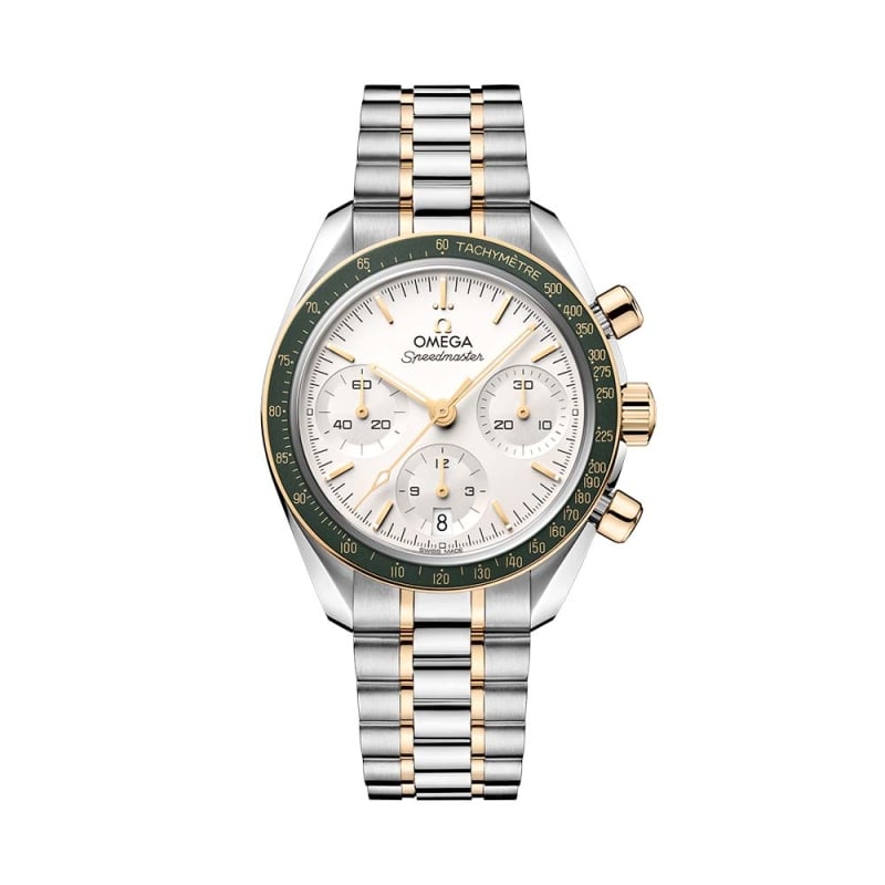 OMEGA Speedmaster 38 Moonshine Gold and Steel 38MM Chronograph Watch - 1