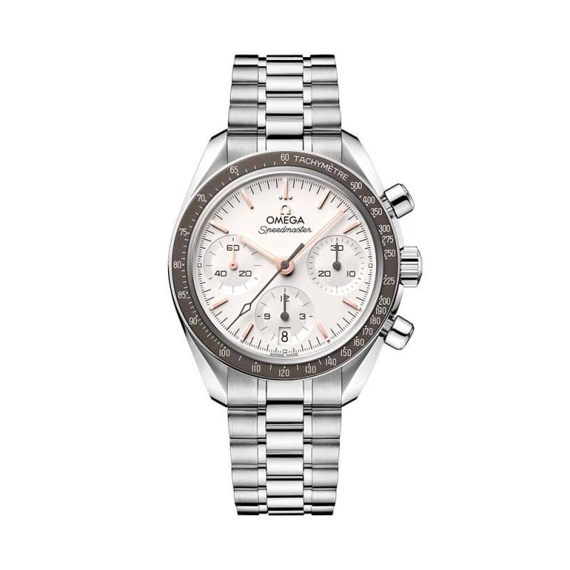 OMEGA Speedmaster 38 Steel and Silver 38MM Chronograph Watch - 1
