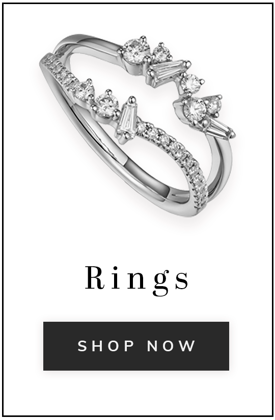 A ring with text rgins shop now