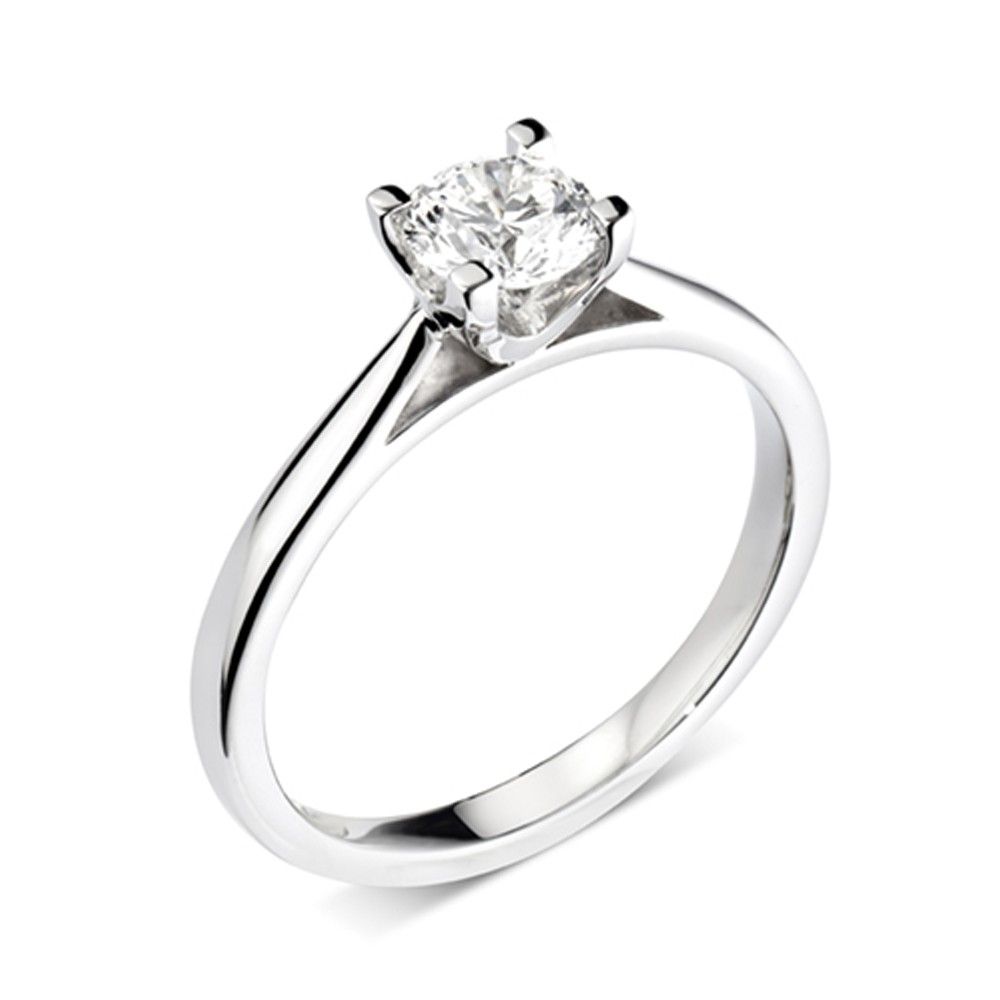 Arch Diamond Engagement Ring