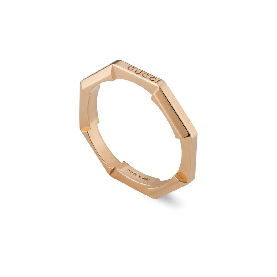 Gucci Link To Love 18CT Rose Gold Ring