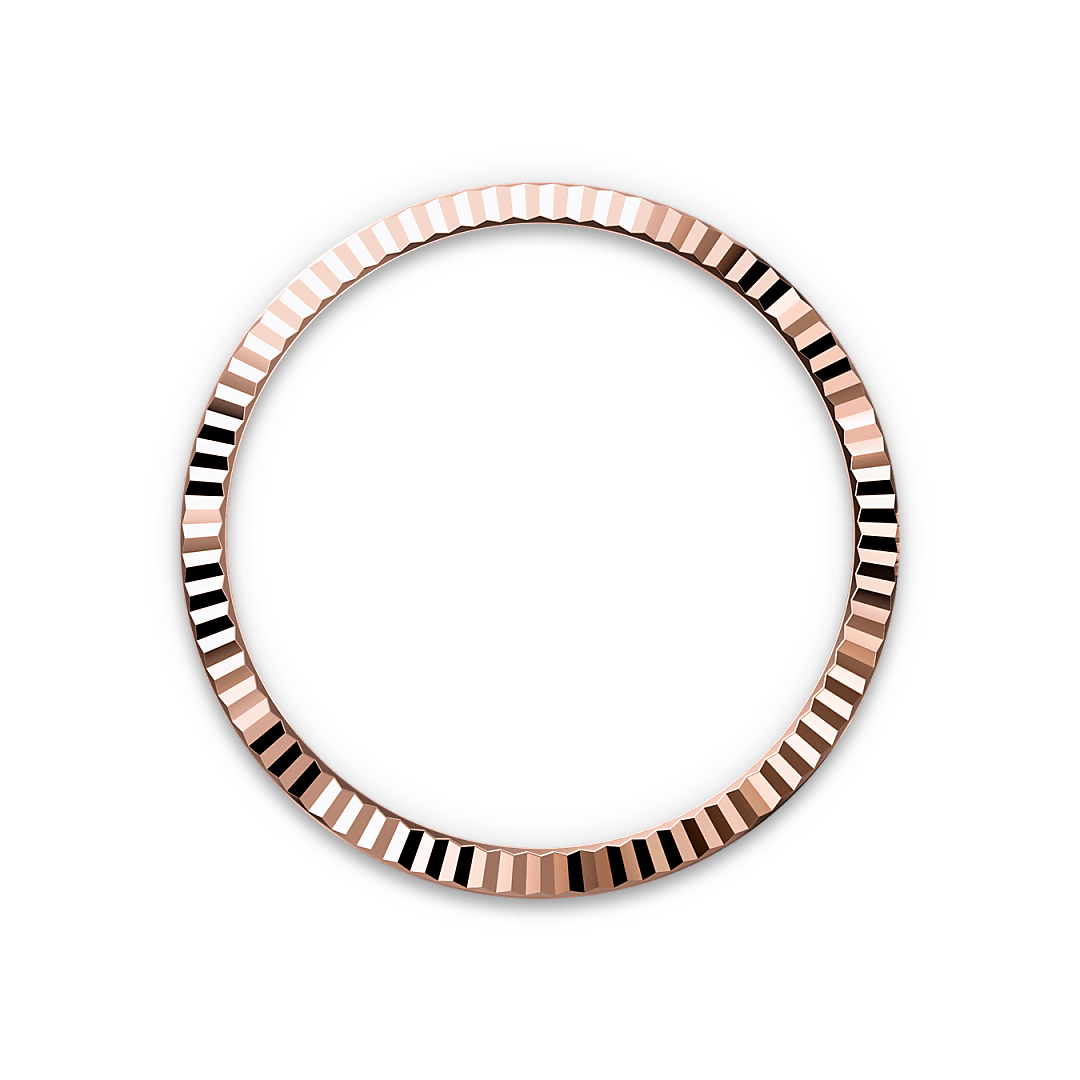 rolex datejust in everose rolesor - combination of oystersteel and everose gold, m126231-0020 - hugh rice