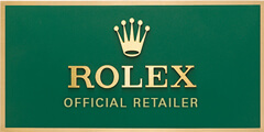 rolex retailer plaque